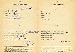 CARNET DE TIRS DE GEORGES VIEVILLE- MARS AVRIL 1958 (3)